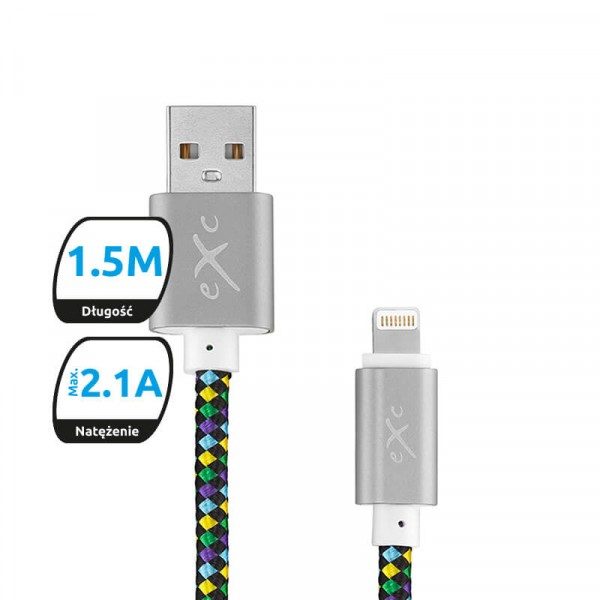 Kabel USB-Lightning eXc DIAMOND