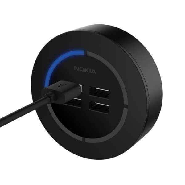AC-301 Nokia 4 Port Wall Charger
