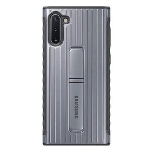 SAMSUNG Protective Standing Cover Note 10 Silver EF-RN970CSEGWW
