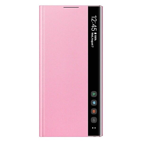 SAMSUNG Clear View Cover Note 10 Pink EF-ZN970CPEGWW