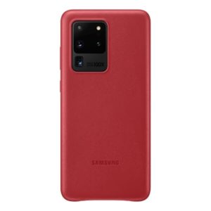 SAMSUNG  Leather Cover Galaxy S20 ultra Red EF-VG988LREGEU