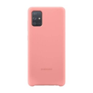SAMSUNG Silicone Cover A71 Pink EF-PA715TPEGEU