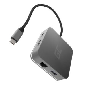 Green Cell GC HUB2 USB-C 6w1 (USB 3.0 HDMI Ethernet USB-C) do Apple MacBook