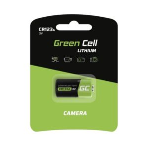 Green Cell Bateria Litowa  CR123A 3V 1400mAh