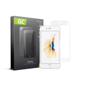 Green Cell Szkło hartowane   Clarity do telefonu Apple iPhone 6 6S - Biały